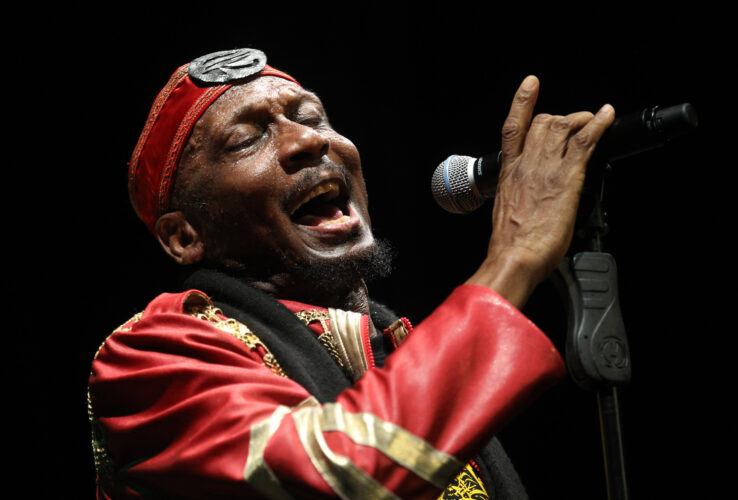 Thousands join tribute to Jimmy Cliff in his native Jamaica
